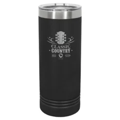 Classic Country Engraved Skinny Tumbler